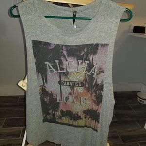 Love Culture ALOHA muscle tee